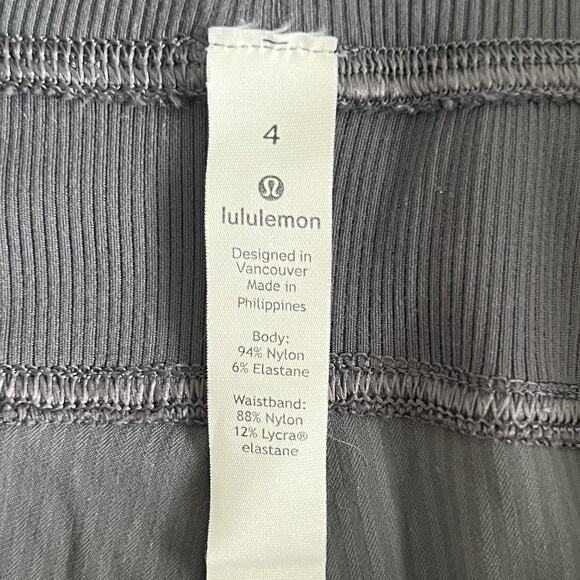 Lululemon Dance Studio Crop 25" Titanium Gray Pants - Picture 6 of 7